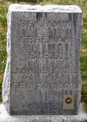Benjamin Bird Gravestone