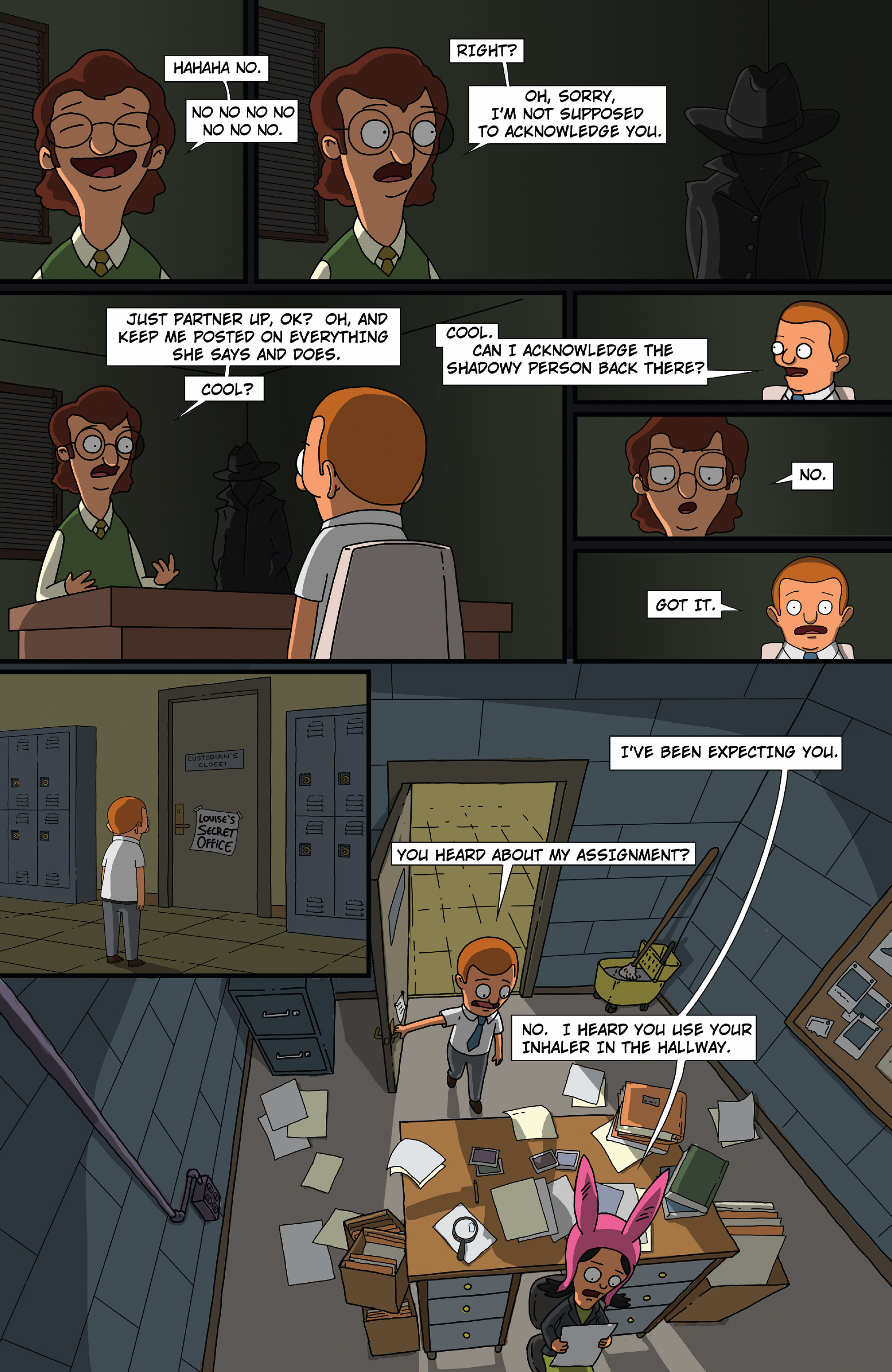 Read online Bob's Burgers (2015) comic -  Issue #8 - 12