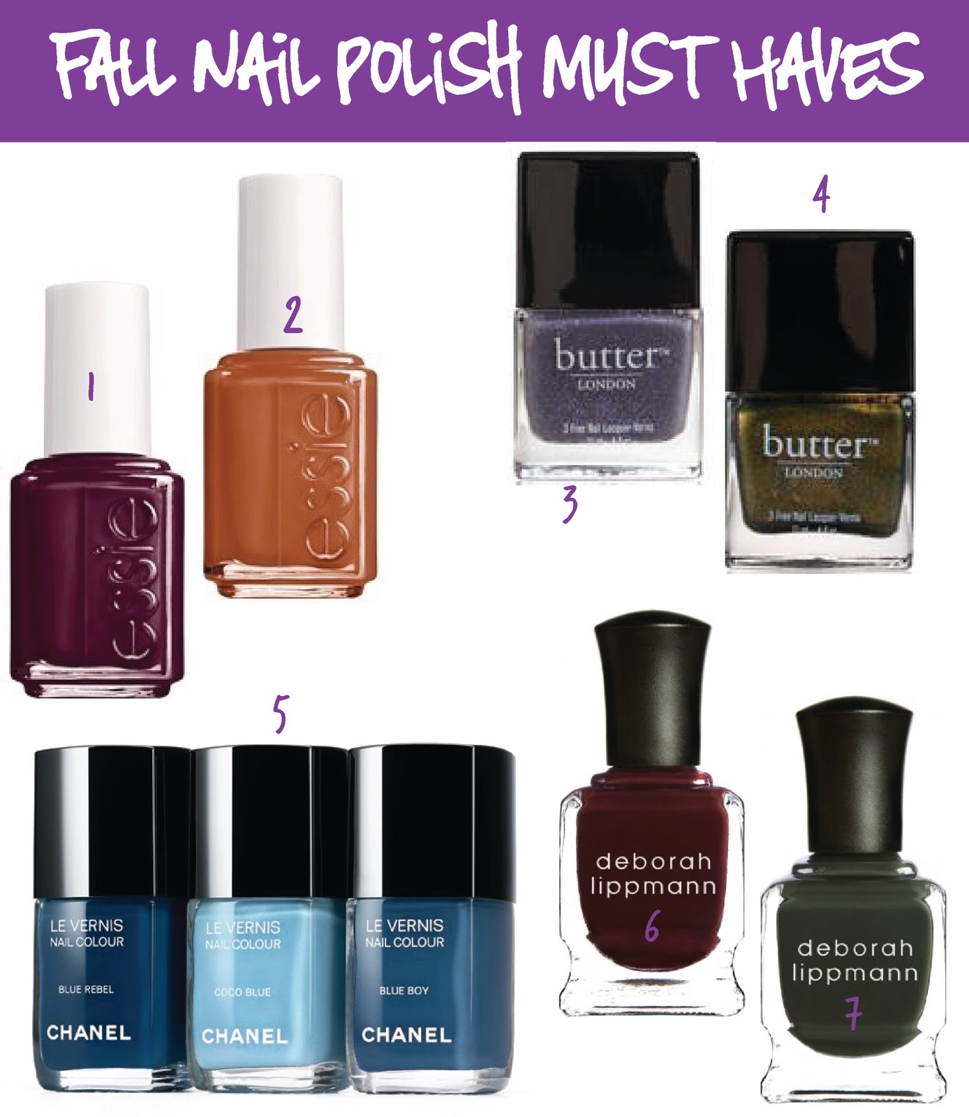 Stylish Fall 2011 Nail Polish Must Haves | Stylelista Confessions