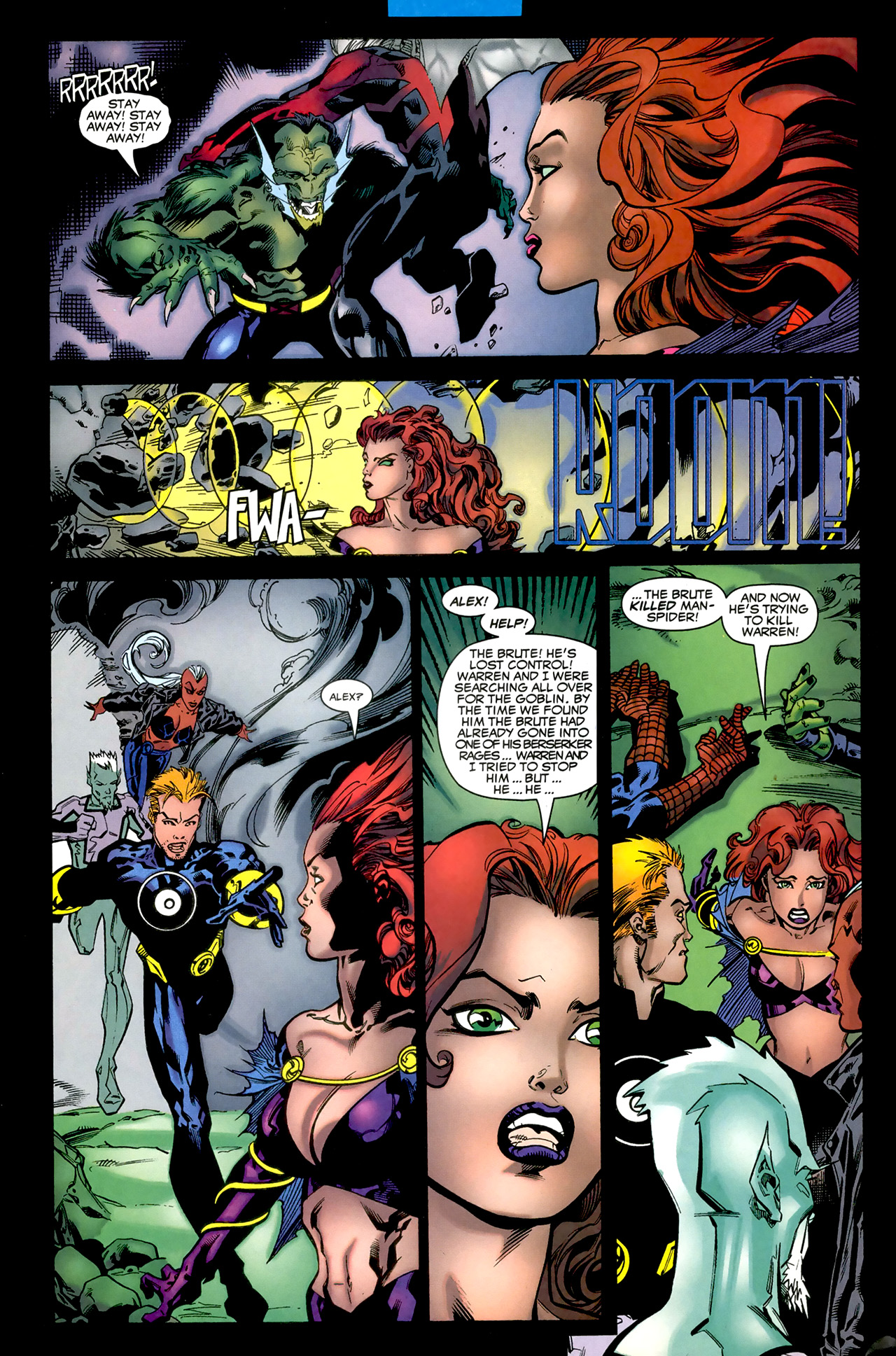 Read online Mutant X comic -  Issue #5 - 19
