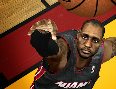 NBA 2K14 LeBron James Realistic Face Mod