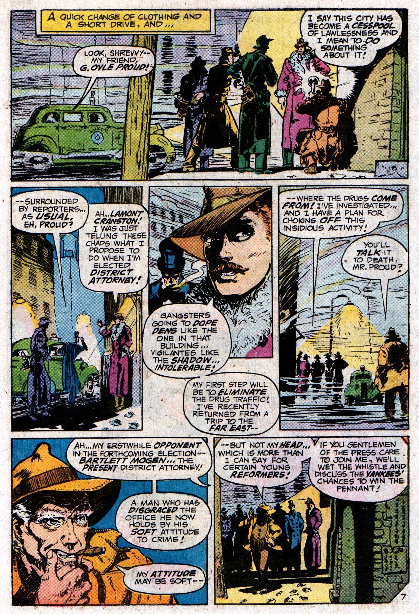 Read online The Shadow (1973) comic -  Issue #6 - 11