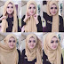 Tutorial Hijab Segi Empat Kekinian