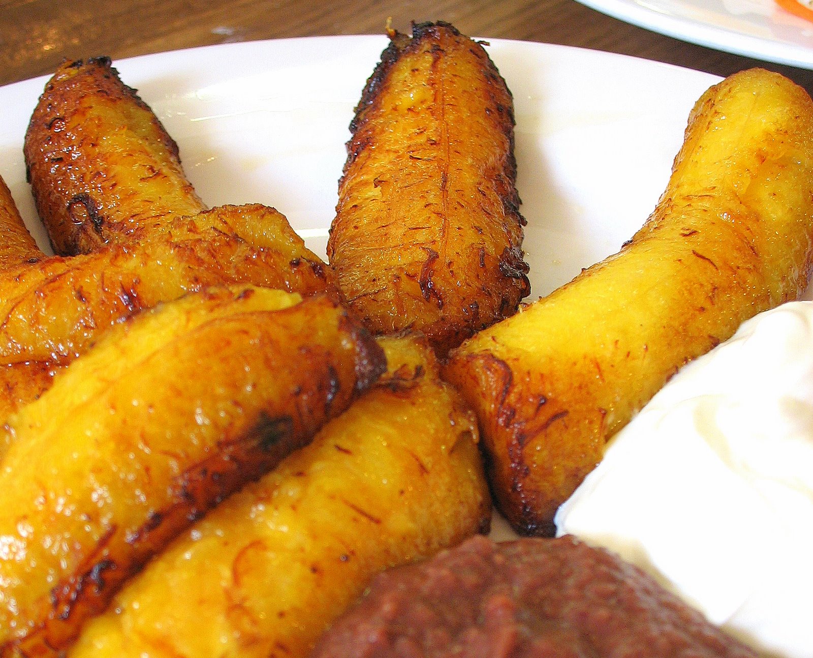 El favorito de los Hondureños Plátano frito