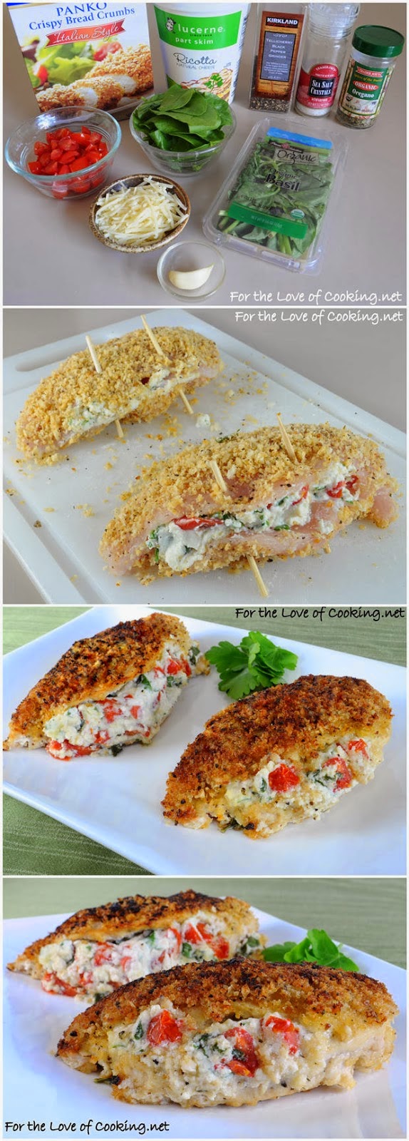 Panko Crusted Chicken Stuffed Chopped Jalapeno
