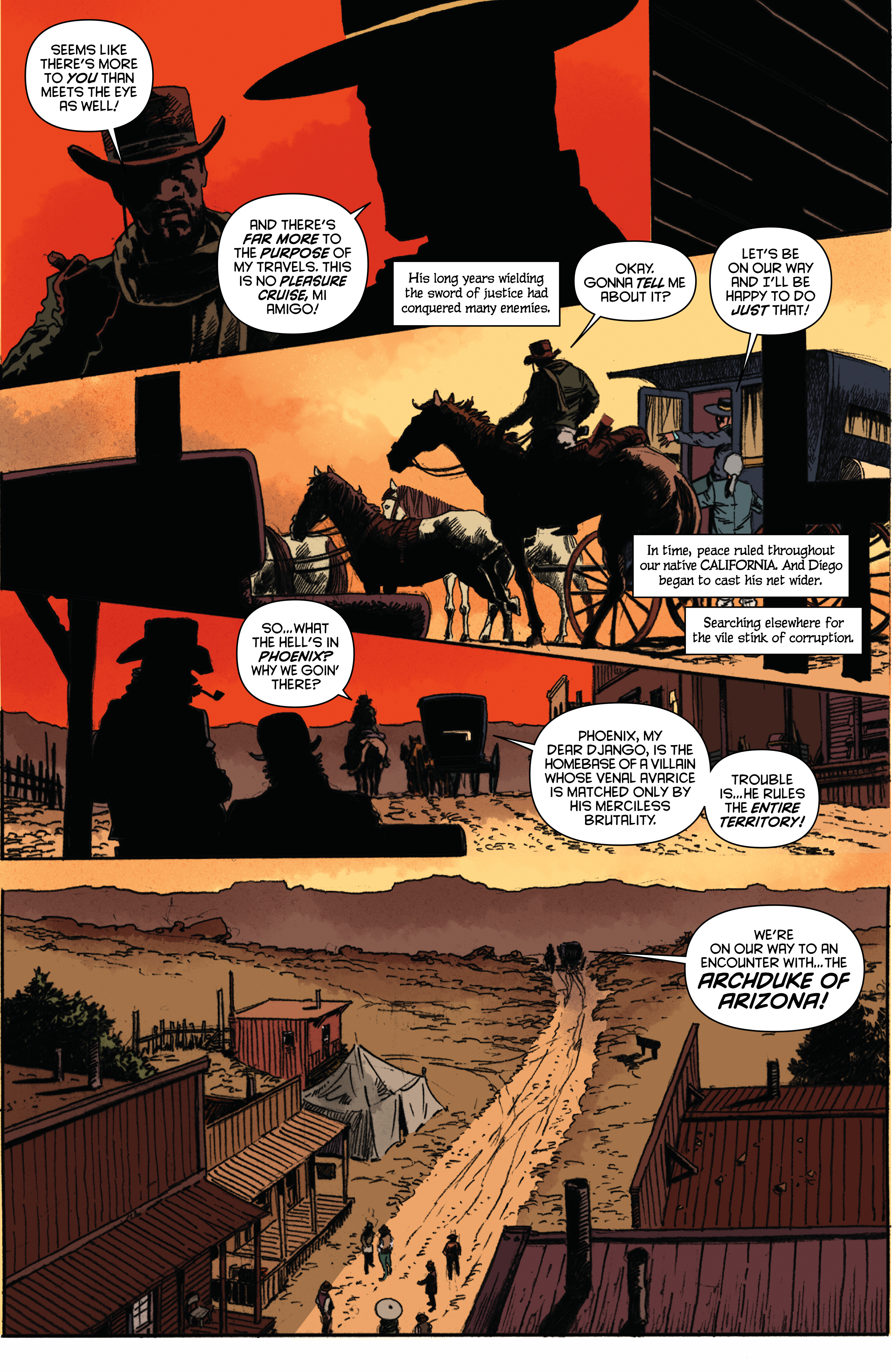 Read online Django/Zorro comic -  Issue # _TPB - 28