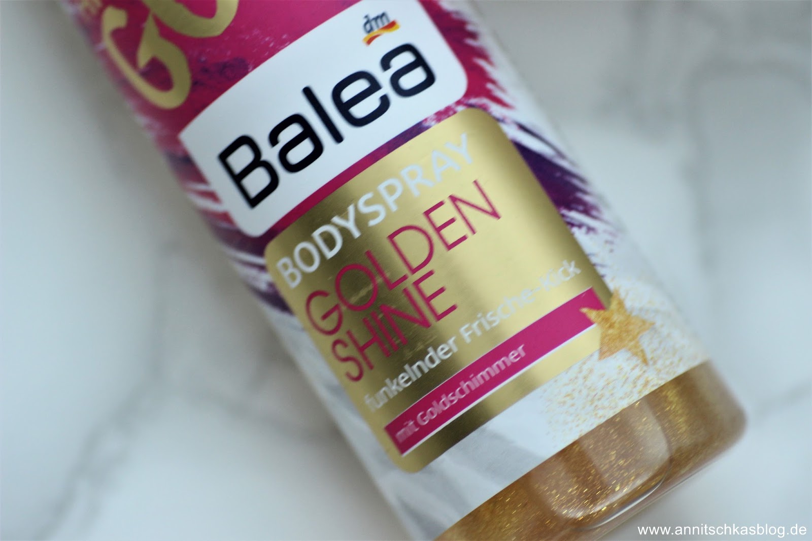 Review Balea Body Spray Golden Shine Annitschkas Blog