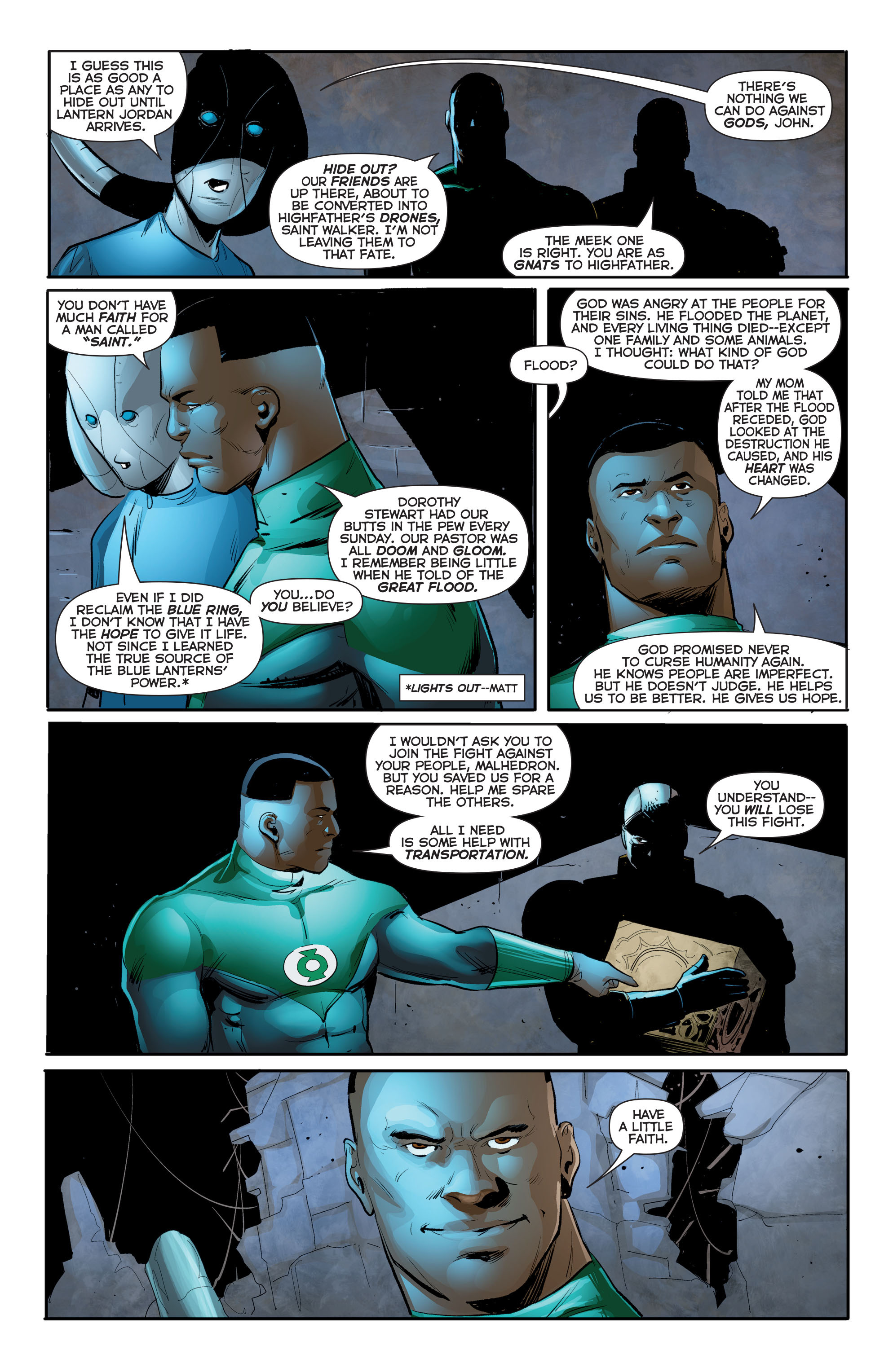 Read online Green Lantern Corps (2011) comic -  Issue #37 - 14
