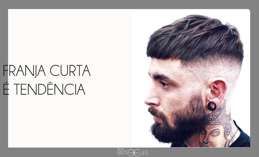 corte de cabelo masculino short fringe