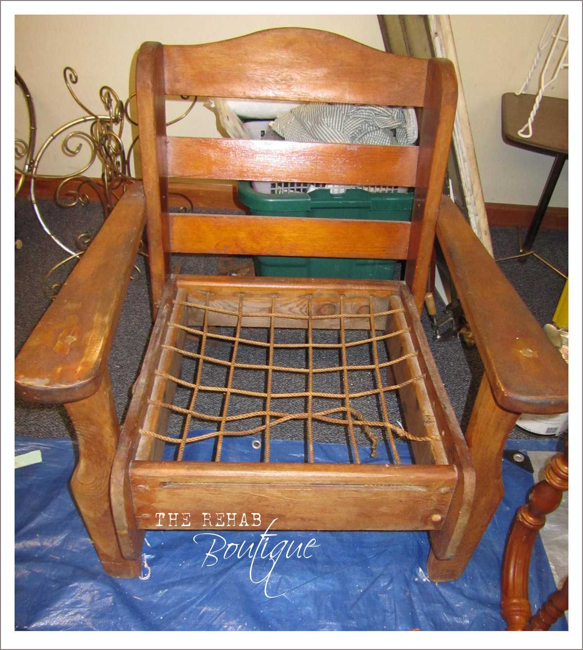 Rustique... The Rehab Boutique NauticalCottage Style Chair Rehab