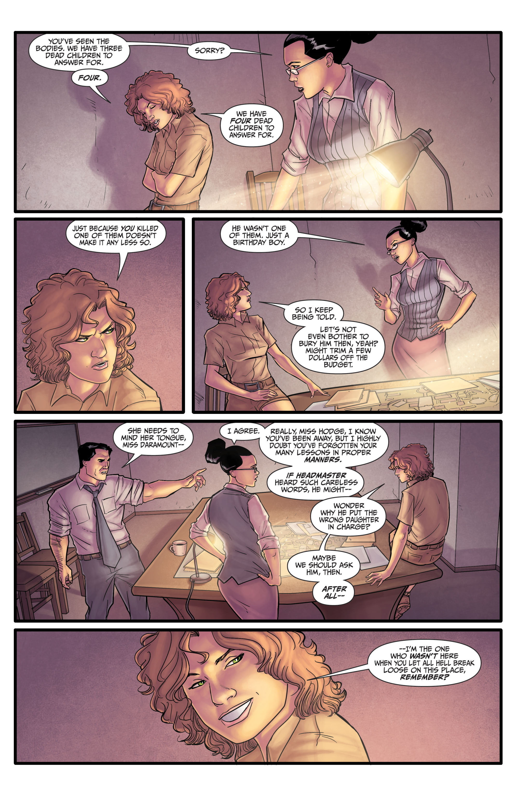 Read online Morning Glories comic -  Issue #14 - 8