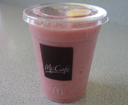 Does Mcdonalds Have Strawberry Banana Smoothies McDonald's Restaurant Copycat Recipes: Strawberry Banana Smoothie