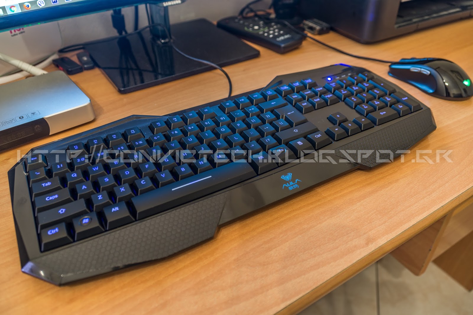 ConvicTech: Review of the Aula Gaming Keyboard/Mouse Combo from Gearbest