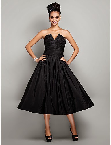 Bonitos vestidos de fiesta de color negro Bonitos vestidos de fiesta de color negro