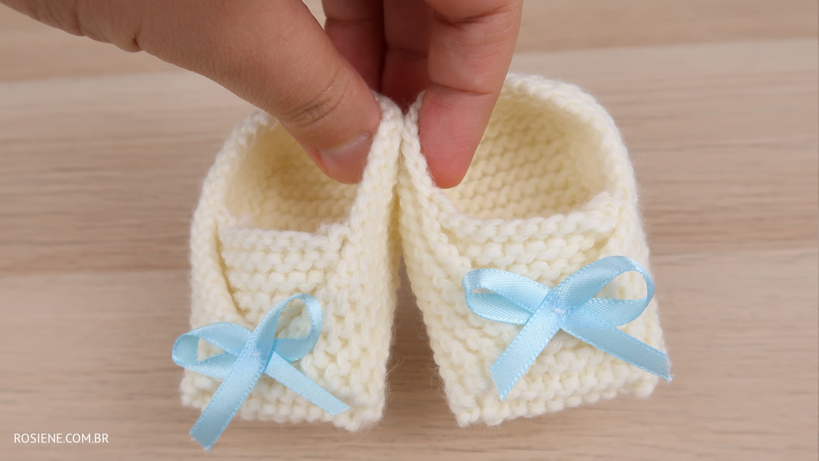 sapatinho de bebe passo a passo trico