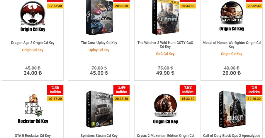 Oyunlari Ucuza Alabilmeniz Icin 11 Online Oyun Satin Alma Sitesi