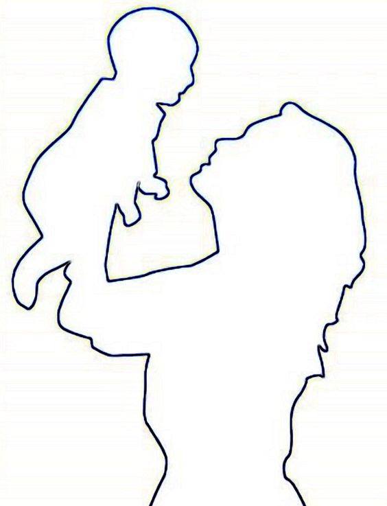 الامومه رسم