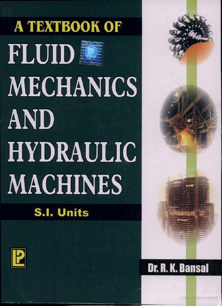 Hydraulic machines and fluid mechanics pdf - Mechanical engineering