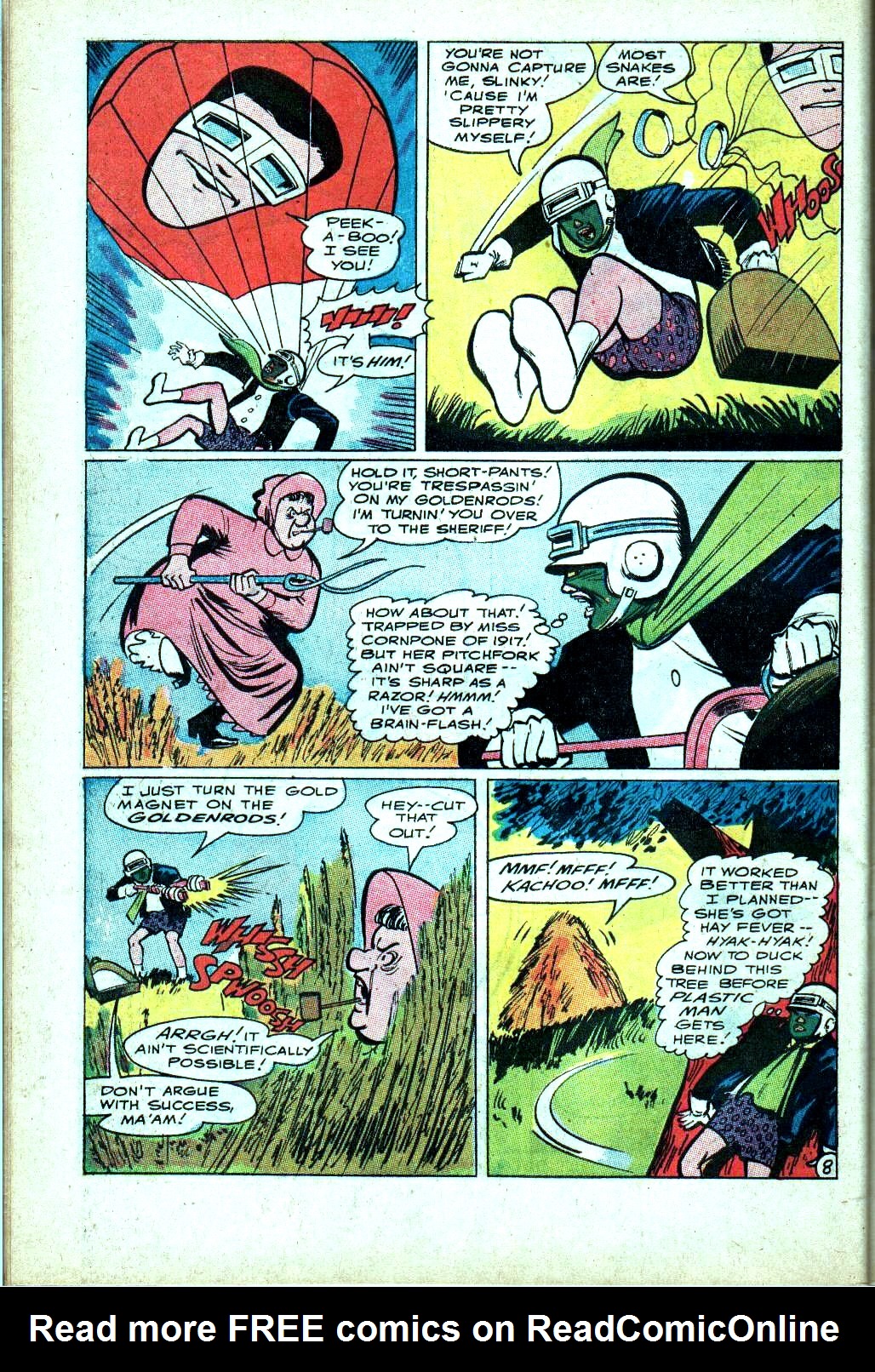 Read online Plastic Man (1966) comic -  Issue #6 - 30