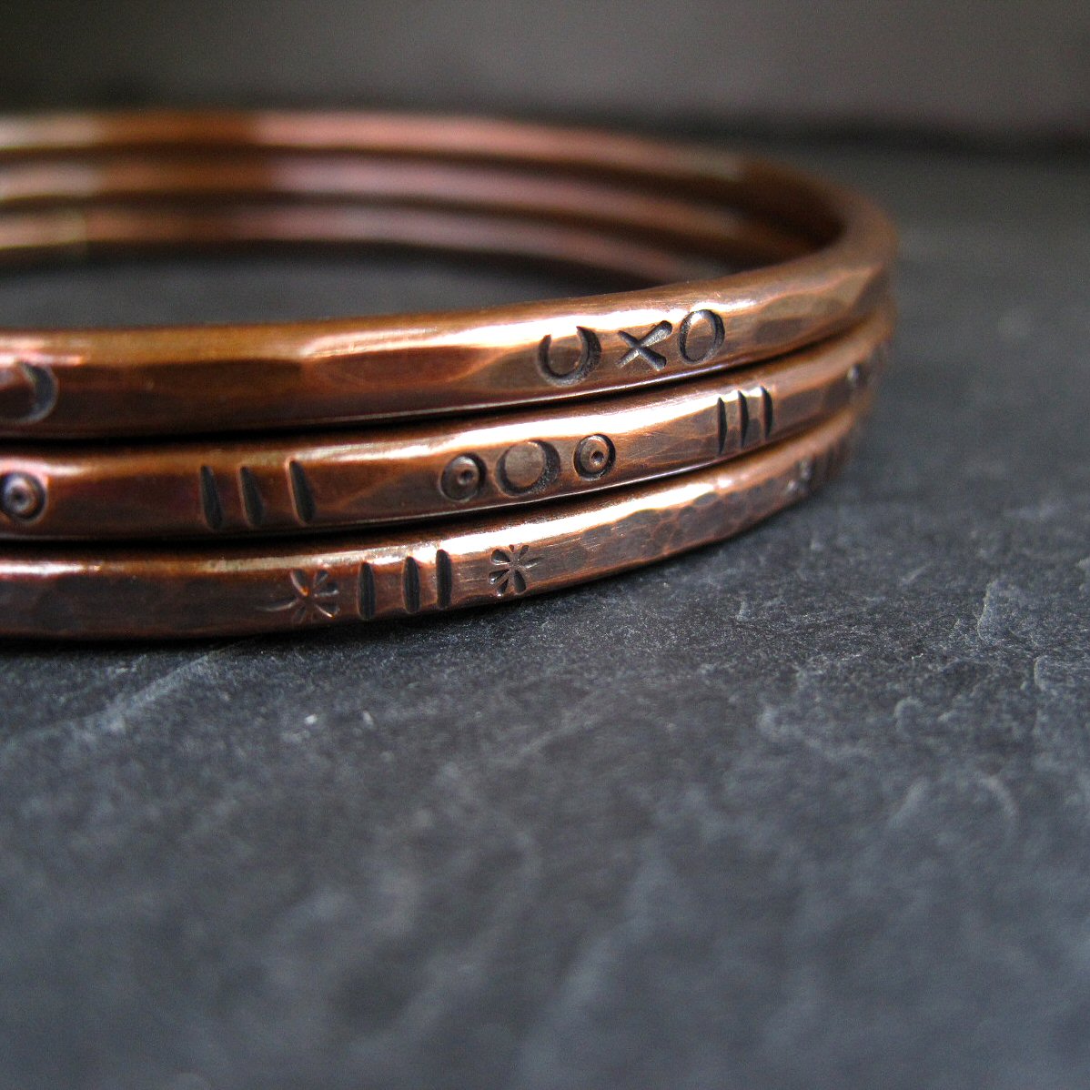 Handmade Copper Bangles
