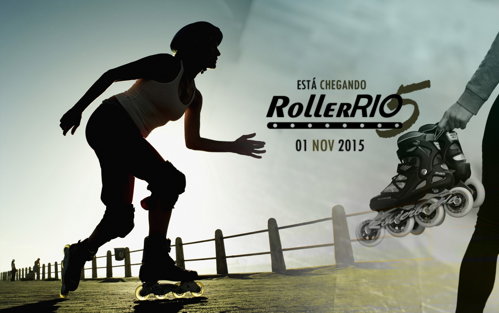 Patinando e Cantando Roller Rio 2015 5a edição acontece neste final