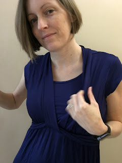 momzelle suzy nursing dress close up