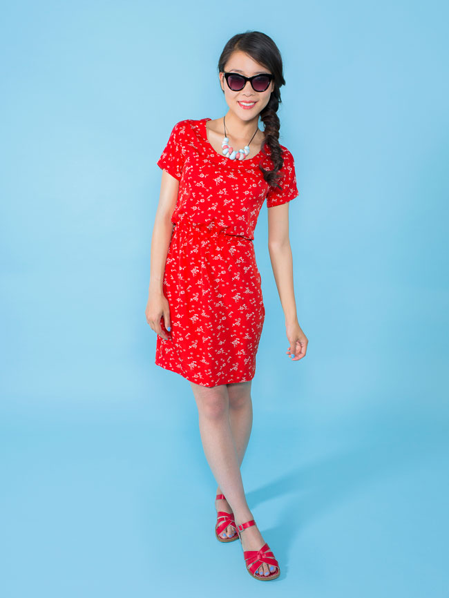 Bettine dress - easy sewing pattern for beginners - Tilly and the Buttons