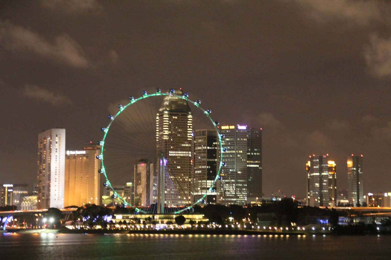 Singapore Night Skyscraper &amp; Scenery :: We Are One Family