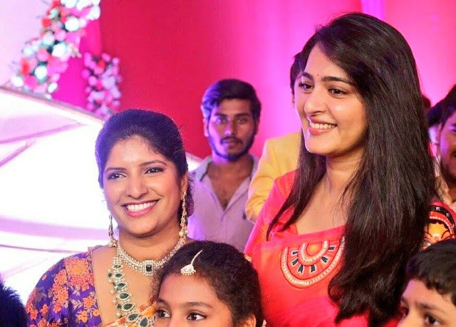 Anushka Shetty at Shyam Prasad Reddy's daughter Wedding Function