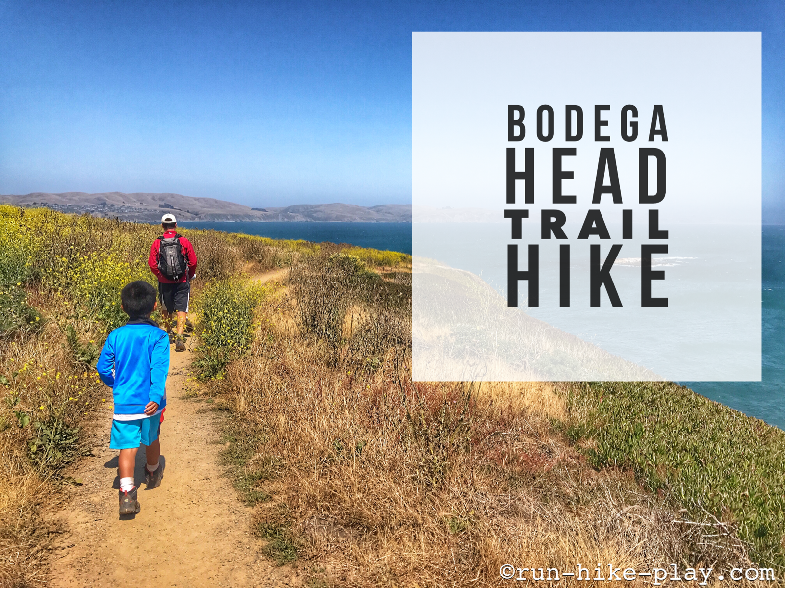 RunHikePlay Bodega Bay Trail Hike 7/1/17