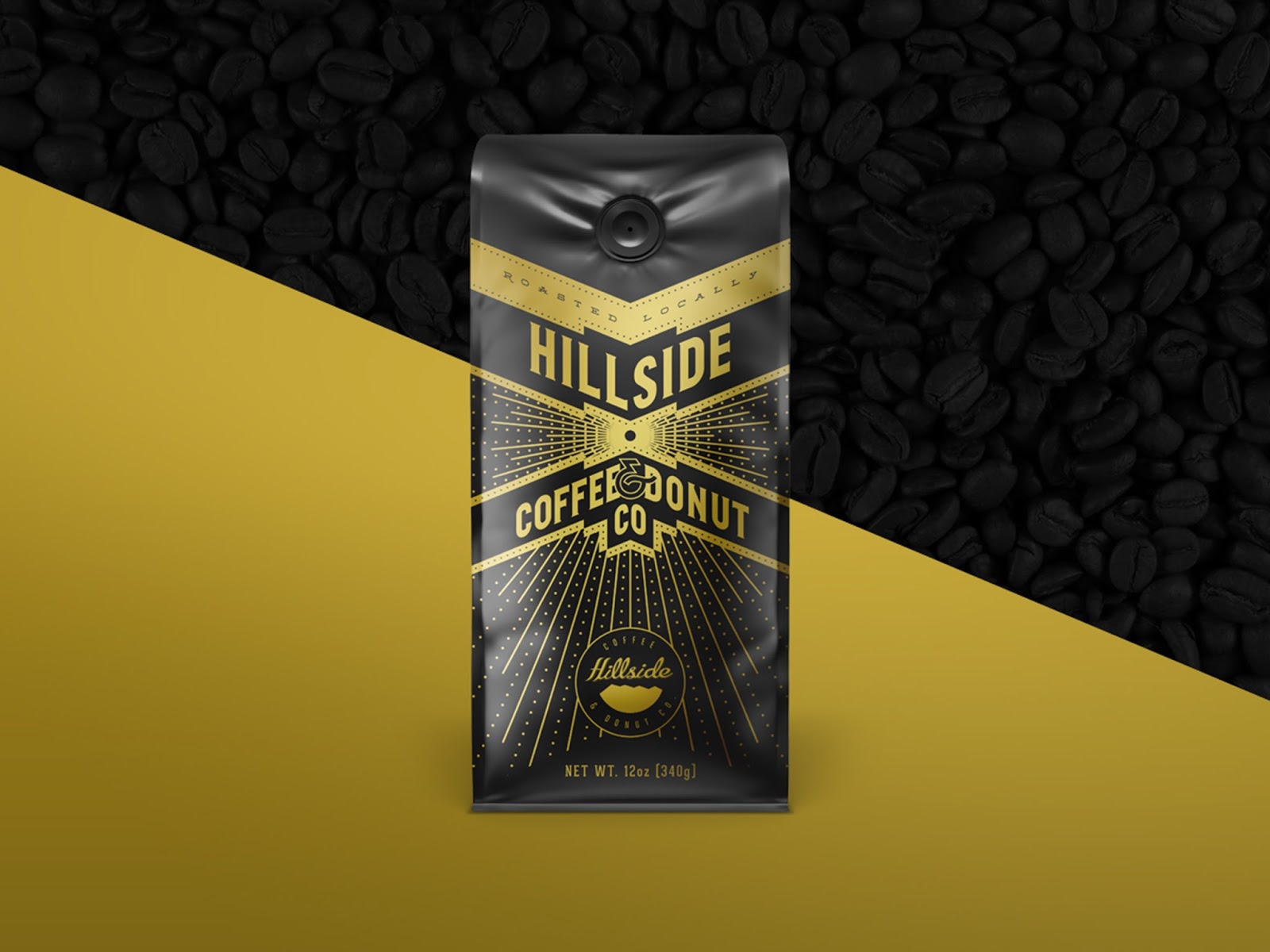 Hillside Coffee and Donut Co. on Packaging of the World Creative