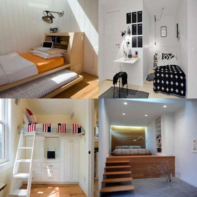 30 Contoh Dekorasi Kamar Tidur Sempit Unik dan Keren 30 Contoh Dekorasi Kamar Tidur Sempit Unik dan Keren
