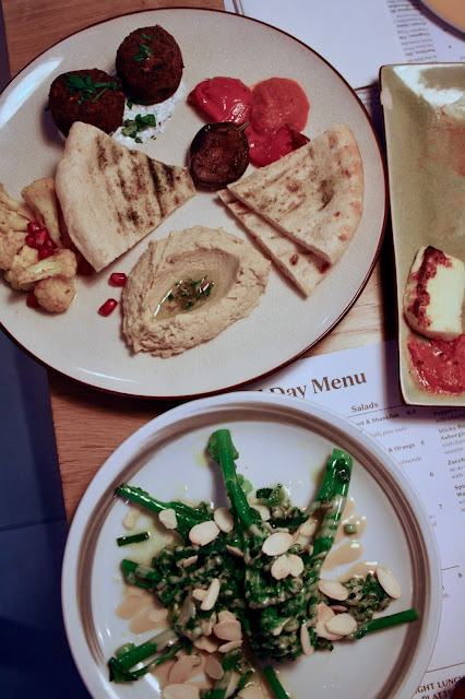 Market Platter pan fried brocolli Ceru restaurant London review