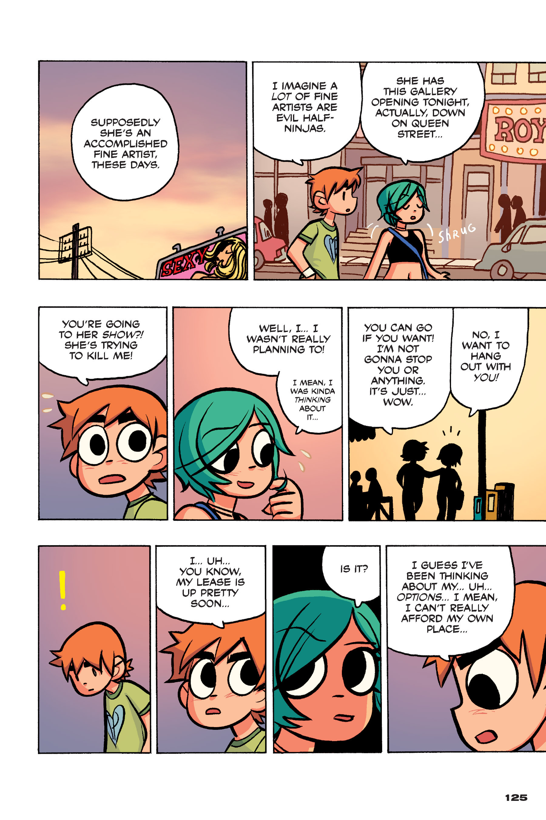 Read online Scott Pilgrim comic -  Issue #4 - 122