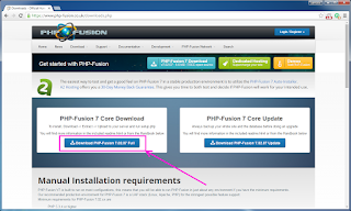 Install PHP-Fusion 7 PHP CMS on windows XAMPP tutorial 3