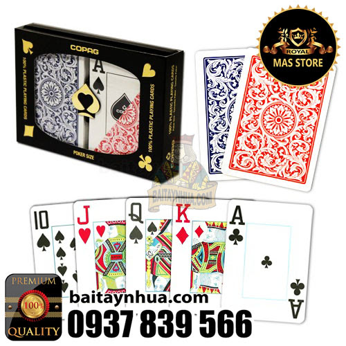 Bài Poker Stars COPAG Nhựa Cao Cấp Cực Tốt - 100% Plastic - Chuẩn casino quốc tế. - 19