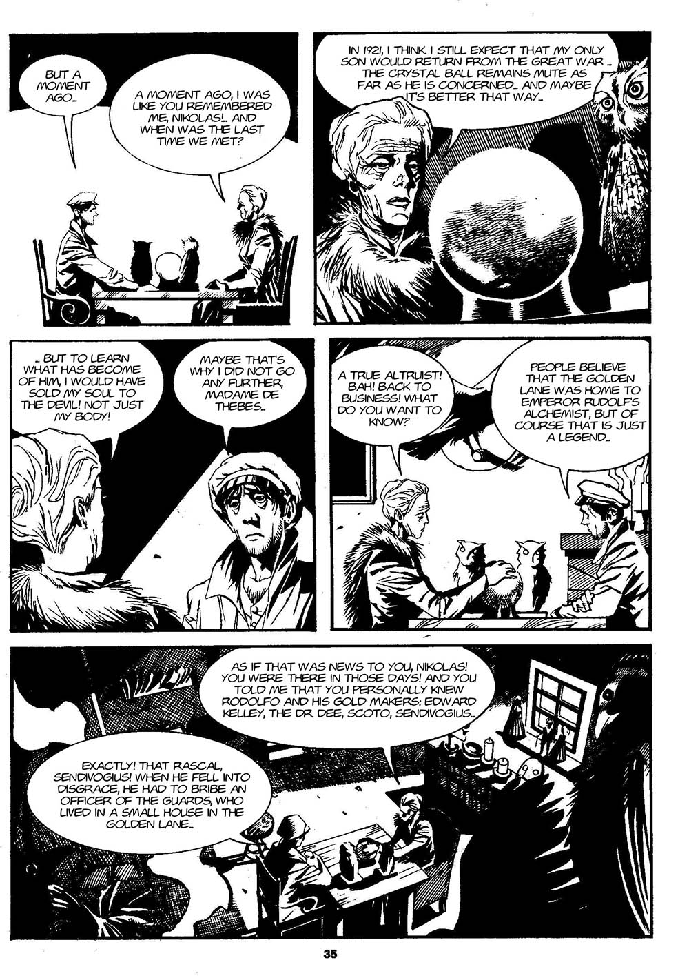 Read online Dampyr (2000) comic -  Issue #12 - 33