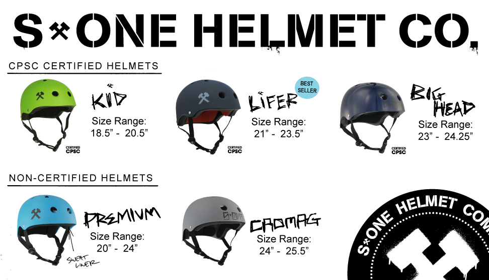 S1 Helmet Co Official Blog SOne Skateboard Helmets Product Guide