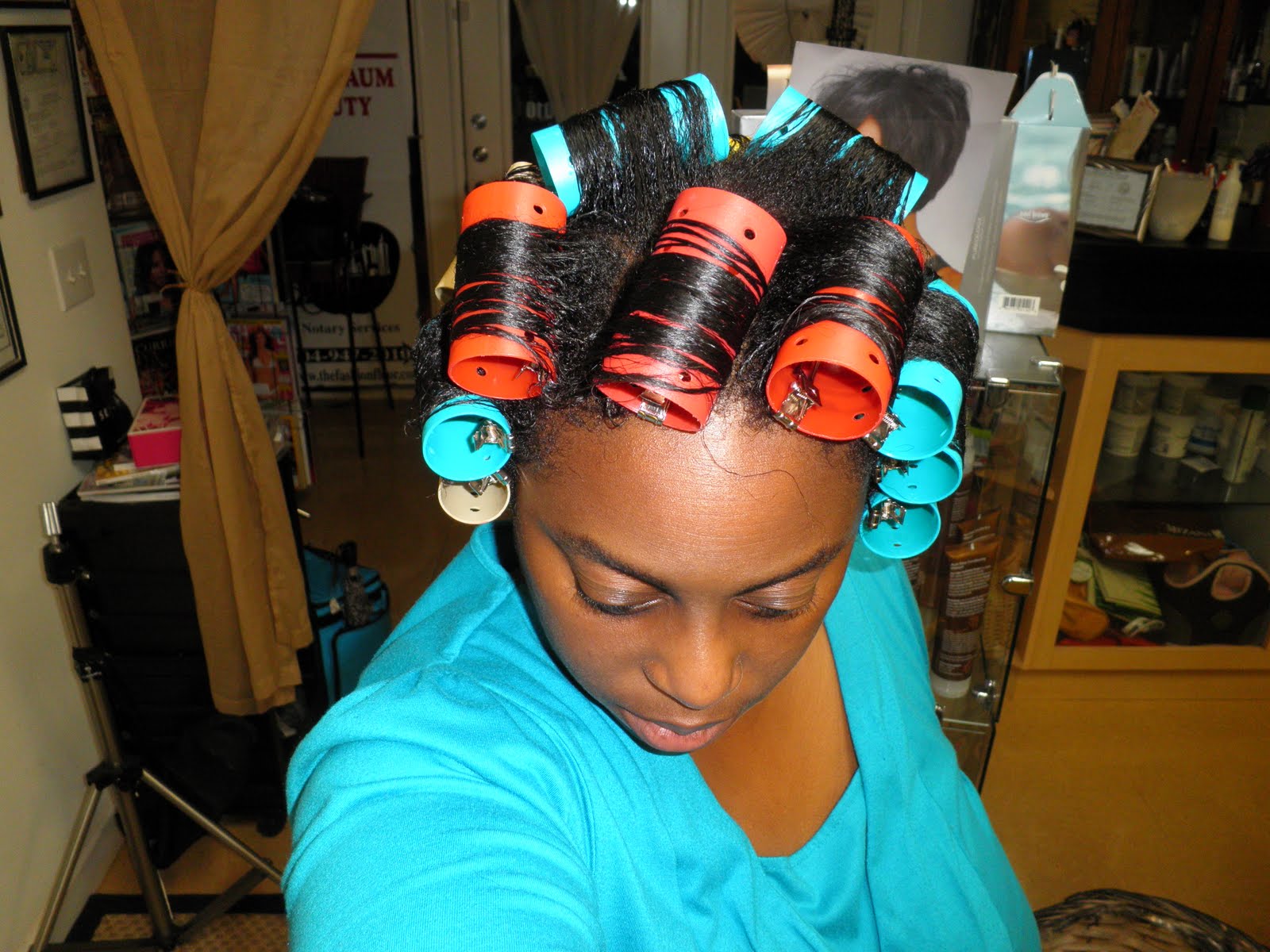 PhenomenalhairCare Three Weeks Followup Roller Set Review