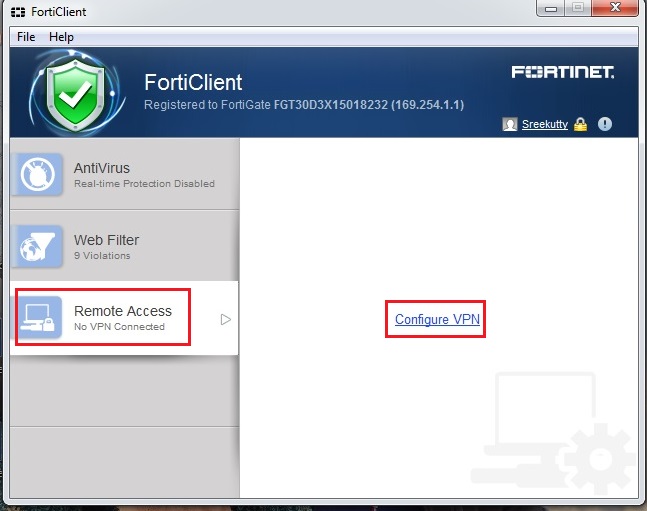 Fortinet packet filter miniport driver Fortinet packet filter miniport driver