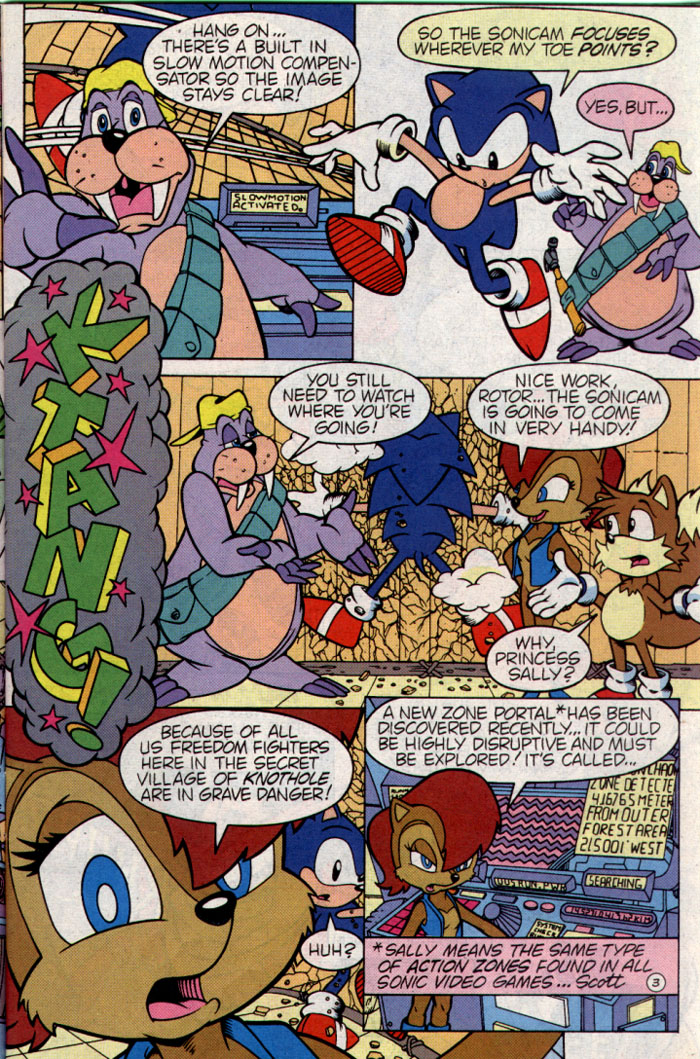 Read online Sonic The Hedgehog comic -  Issue #25 - 4
