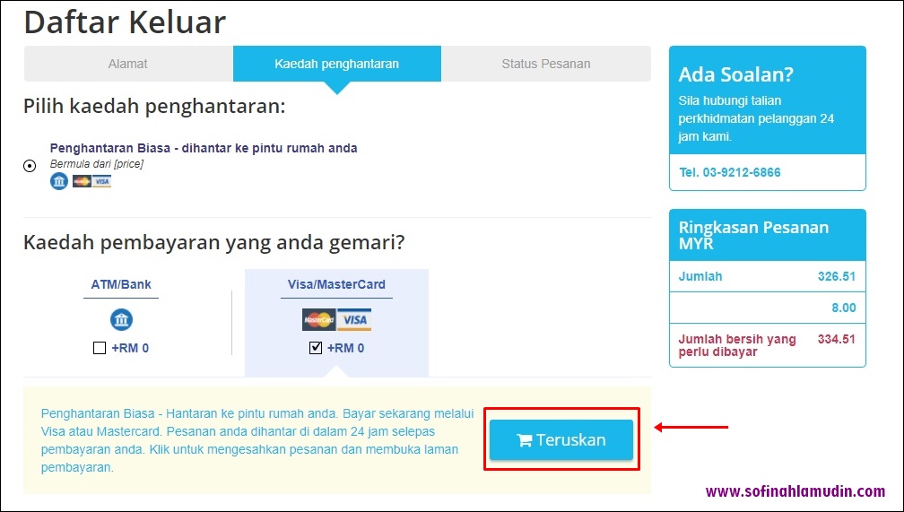 Cara Dan Kaedah Pembayaran Selepas Membida Di Chilindo Malaysia Blog Sofinahlamudin Com