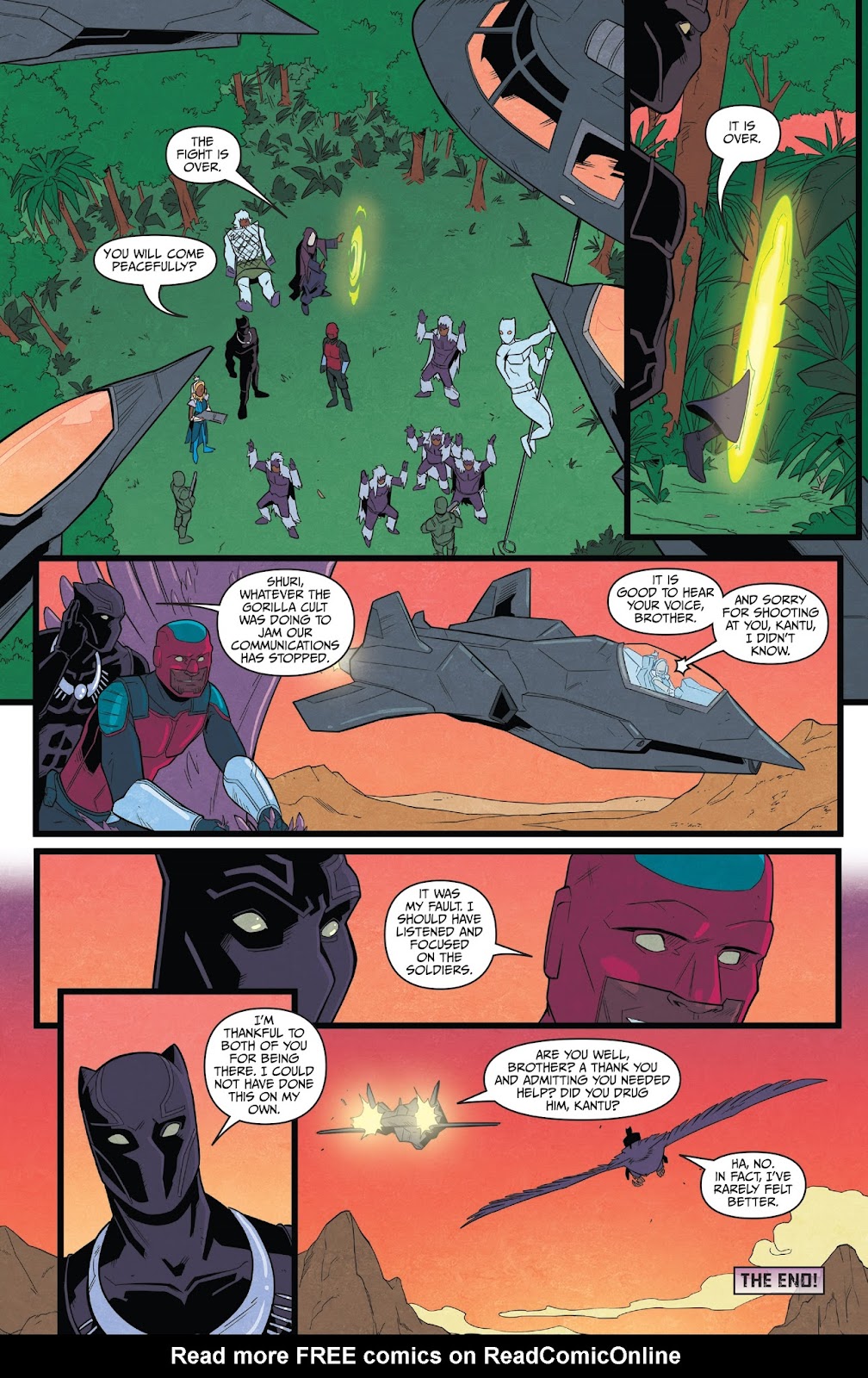 Read online Black Panther: Long Live the King comic - Issue #4 - 24