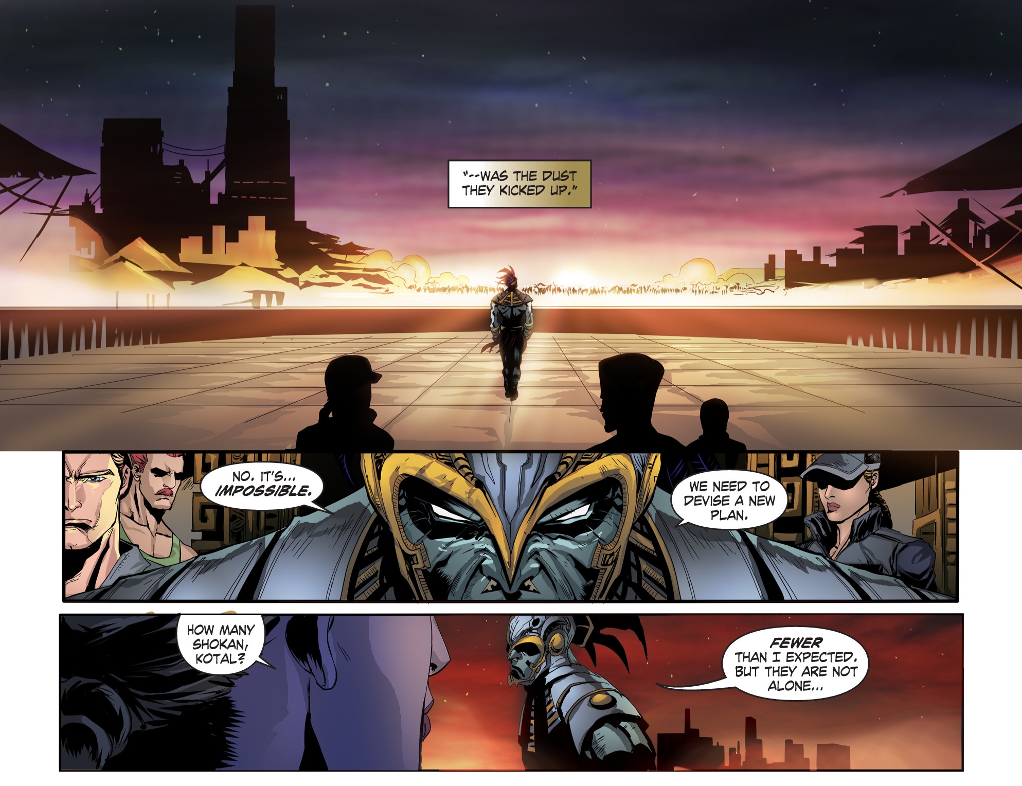 Read online Mortal Kombat X [I] comic -  Issue #14 - 22