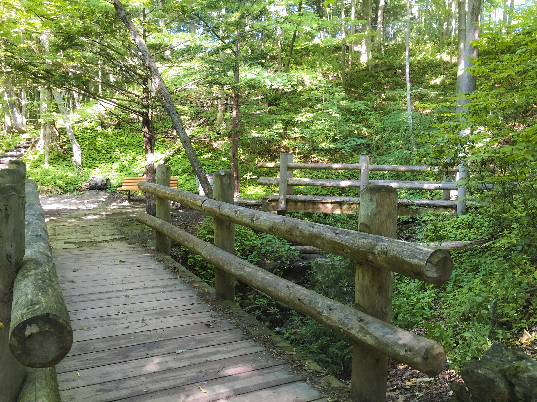 Seven Bridges Trail at Grant Park in South Milwaukee