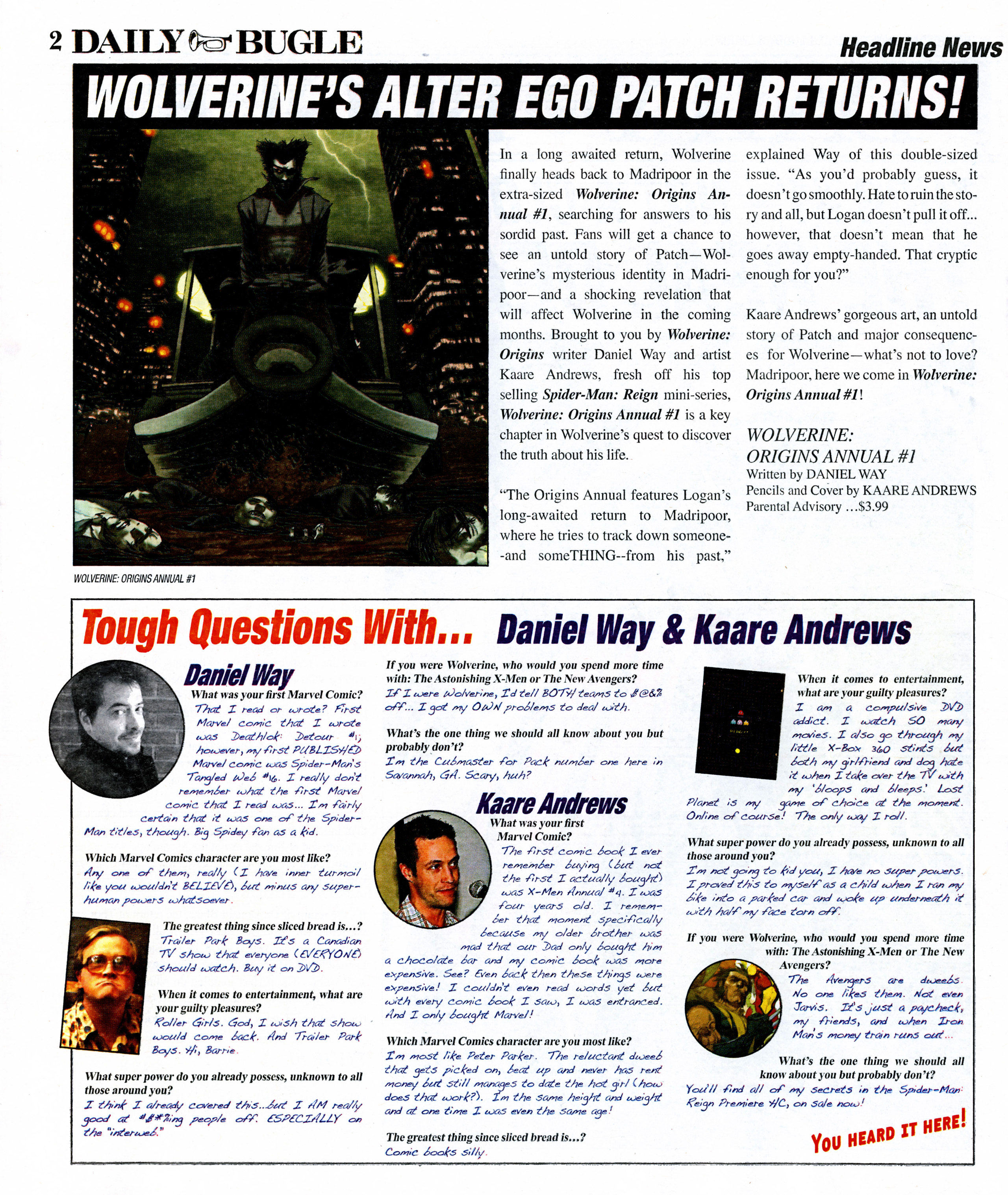 Read online Daily Bugle (2006) comic -  Issue #10 - 3