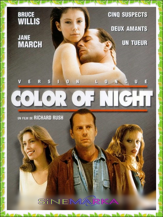 GECENİN RENGİ - 1994 Color of the Night FİLMİ İZLE - SiNeMaRKa Yerli ve