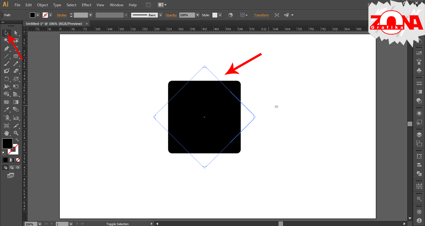 Cara Membuat Logo Carrefour Dengan Adobe Illustrator CS6 Cara Membuat Logo Carrefour Dengan Adobe Illustrator CS6