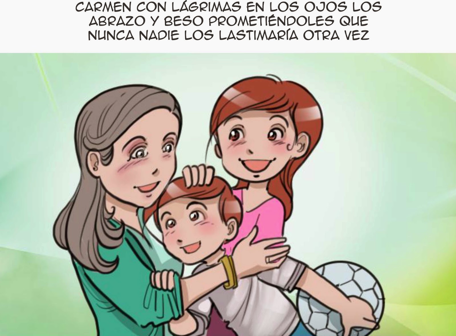 Conformación Educativa Social Comic Web Abuso Infantil Ana El Secreto
