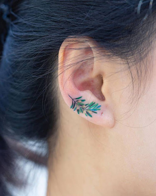 Tatuagens para as orelhas Tatuagens para as orelhas